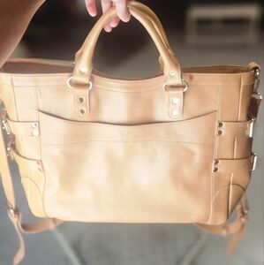 Claudia Leather Tote Bag, Leather Covertible Backpack, Tote Backpack